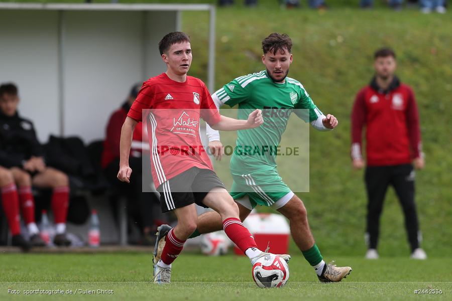 Sportgelände, Birkenfeld, 03.10.2024, sport, action, Fussball, BFV, 12. Spieltag, Bezirksliga Unterfranken West, SVK, SVB, SV Kürnach, SV Birkenfeld - Bild-ID: 2442536