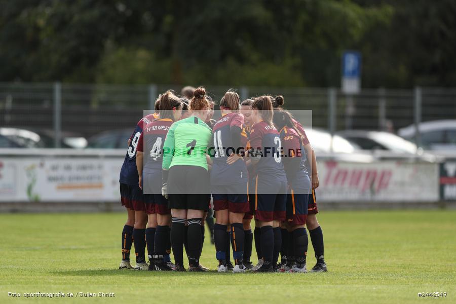 sport, hiscox-Bezirkspokal, action, Sportgelände, Karlstadt, Fussball, FVK, FV Karlstadt, FCS, BFV, 2. Runde, 1. FC Schweinfurt, 03.10.2024 - Bild-ID: 2442549