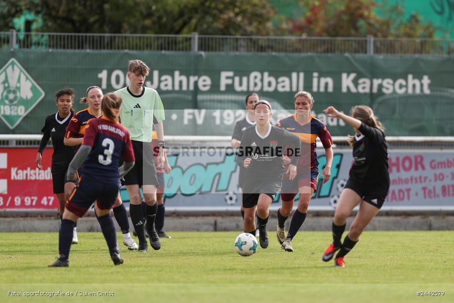 sport, hiscox-Bezirkspokal, action, Sportgelände, Karlstadt, Fussball, FVK, FV Karlstadt, FCS, BFV, 2. Runde, 1. FC Schweinfurt, 03.10.2024 - Bild-ID: 2442579