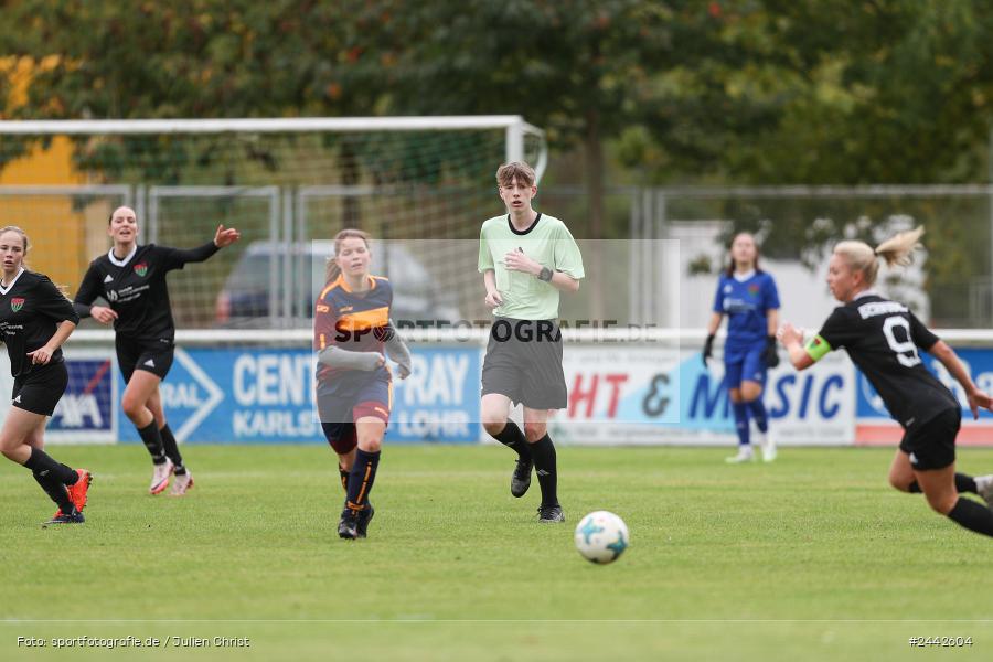 sport, hiscox-Bezirkspokal, action, Sportgelände, Karlstadt, Fussball, FVK, FV Karlstadt, FCS, BFV, 2. Runde, 1. FC Schweinfurt, 03.10.2024 - Bild-ID: 2442604
