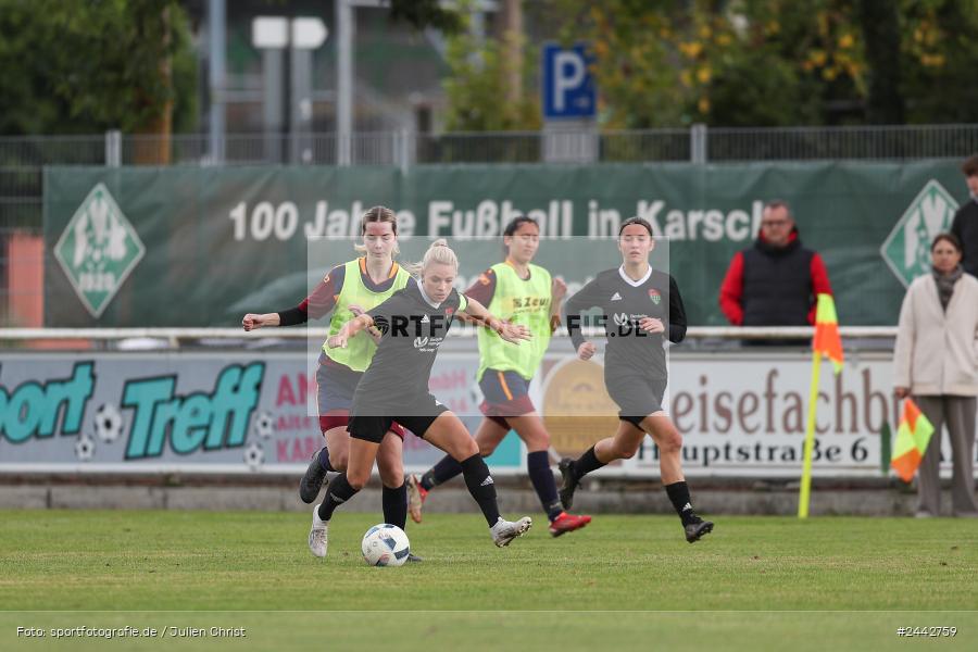 sport, hiscox-Bezirkspokal, action, Sportgelände, Karlstadt, Fussball, FVK, FV Karlstadt, FCS, BFV, 2. Runde, 1. FC Schweinfurt, 03.10.2024 - Bild-ID: 2442759