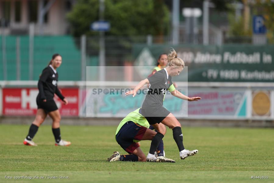 sport, hiscox-Bezirkspokal, action, Sportgelände, Karlstadt, Fussball, FVK, FV Karlstadt, FCS, BFV, 2. Runde, 1. FC Schweinfurt, 03.10.2024 - Bild-ID: 2442820