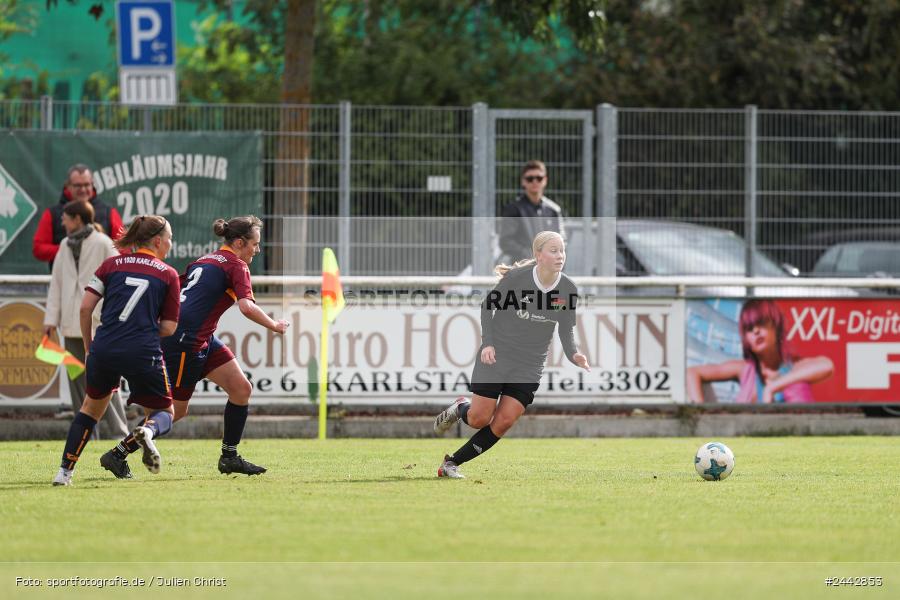 sport, hiscox-Bezirkspokal, action, Sportgelände, Karlstadt, Fussball, FVK, FV Karlstadt, FCS, BFV, 2. Runde, 1. FC Schweinfurt, 03.10.2024 - Bild-ID: 2442853