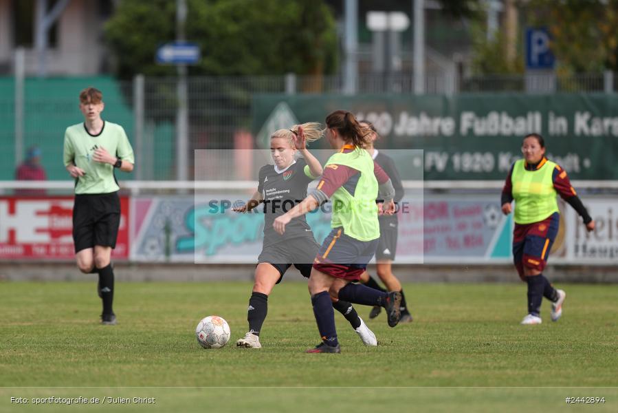 sport, hiscox-Bezirkspokal, action, Sportgelände, Karlstadt, Fussball, FVK, FV Karlstadt, FCS, BFV, 2. Runde, 1. FC Schweinfurt, 03.10.2024 - Bild-ID: 2442894