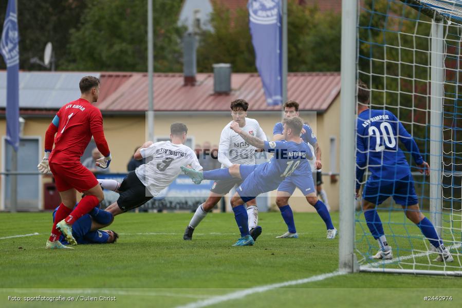 Sportgelände, Rimpar, 03.10.2024, sport, action, Fussball, BFV, 14. Spieltag, Landesliga Nordwest, AUB, ASV, TSV Aubstadt II, ASV Rimpar - Bild-ID: 2442974