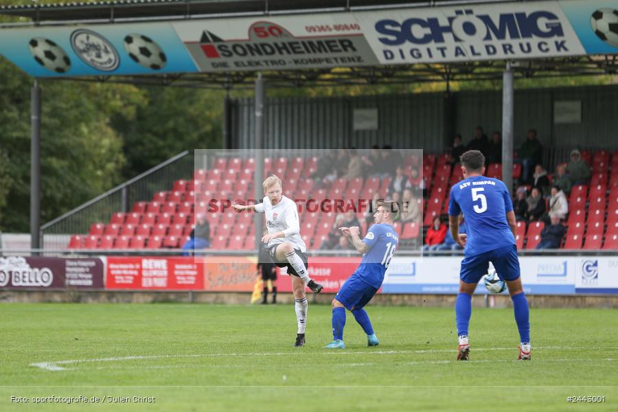 Sportgelände, Rimpar, 03.10.2024, sport, action, Fussball, BFV, 14. Spieltag, Landesliga Nordwest, AUB, ASV, TSV Aubstadt II, ASV Rimpar - Bild-ID: 2443001