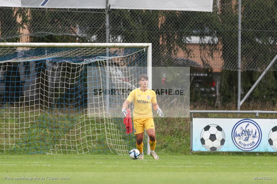 Sportgelände, Rimpar, 03.10.2024, sport, action, Fussball, BFV, 14. Spieltag, Landesliga Nordwest, AUB, ASV, TSV Aubstadt II, ASV Rimpar - Bild-ID: 2443026