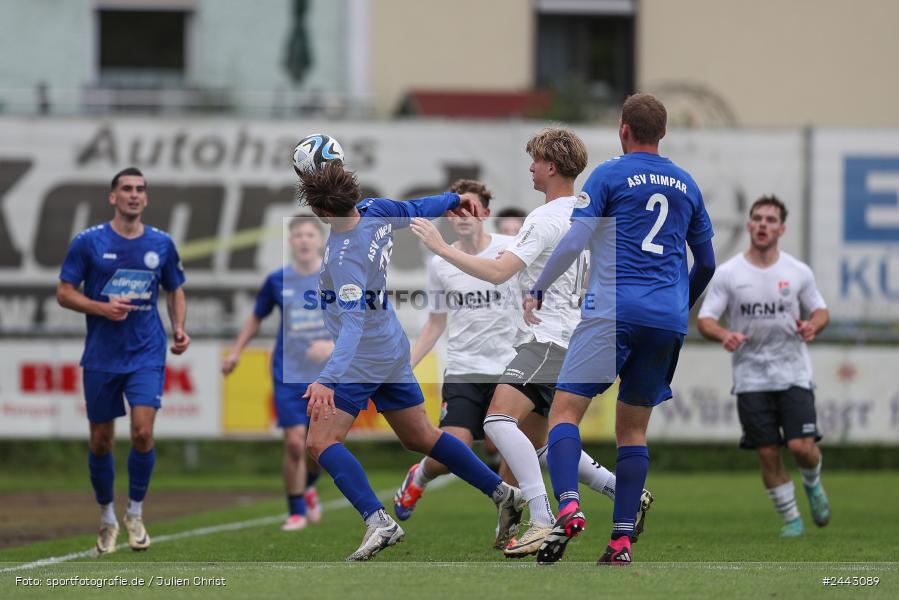Sportgelände, Rimpar, 03.10.2024, sport, action, Fussball, BFV, 14. Spieltag, Landesliga Nordwest, AUB, ASV, TSV Aubstadt II, ASV Rimpar - Bild-ID: 2443089