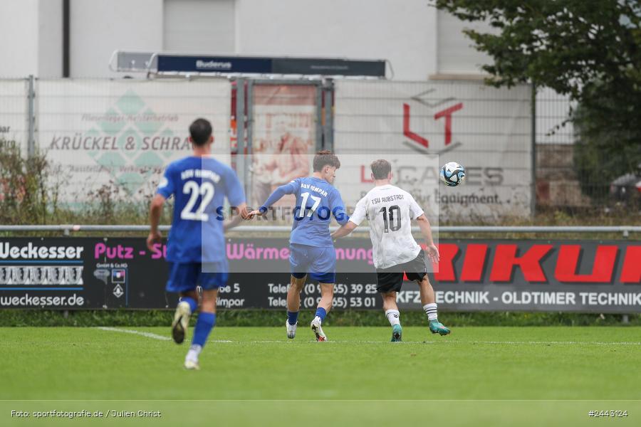 Sportgelände, Rimpar, 03.10.2024, sport, action, Fussball, BFV, 14. Spieltag, Landesliga Nordwest, AUB, ASV, TSV Aubstadt II, ASV Rimpar - Bild-ID: 2443124