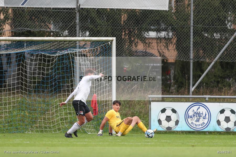 Sportgelände, Rimpar, 03.10.2024, sport, action, Fussball, BFV, 14. Spieltag, Landesliga Nordwest, AUB, ASV, TSV Aubstadt II, ASV Rimpar - Bild-ID: 2443141