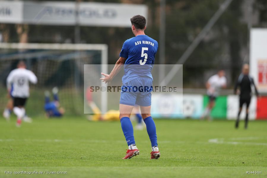 Sportgelände, Rimpar, 03.10.2024, sport, action, Fussball, BFV, 14. Spieltag, Landesliga Nordwest, AUB, ASV, TSV Aubstadt II, ASV Rimpar - Bild-ID: 2443161