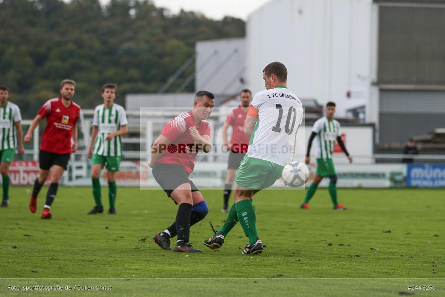 Sportgelände, Gössenheim, 05.10.2024, sport, action, Fussball, BFV, 13. Spieltag, Kreiskalsse Würzburg Gr. 3, SVA, FCG, SV Altfeld, FC Gössenheim - Bild-ID: 2443236