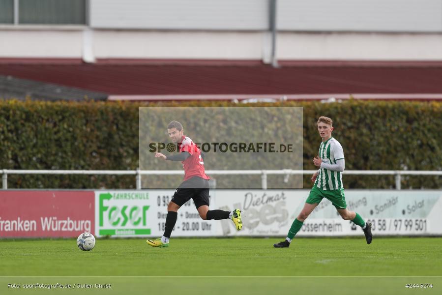 Sportgelände, Gössenheim, 05.10.2024, sport, action, Fussball, BFV, 13. Spieltag, Kreiskalsse Würzburg Gr. 3, SVA, FCG, SV Altfeld, FC Gössenheim - Bild-ID: 2443274