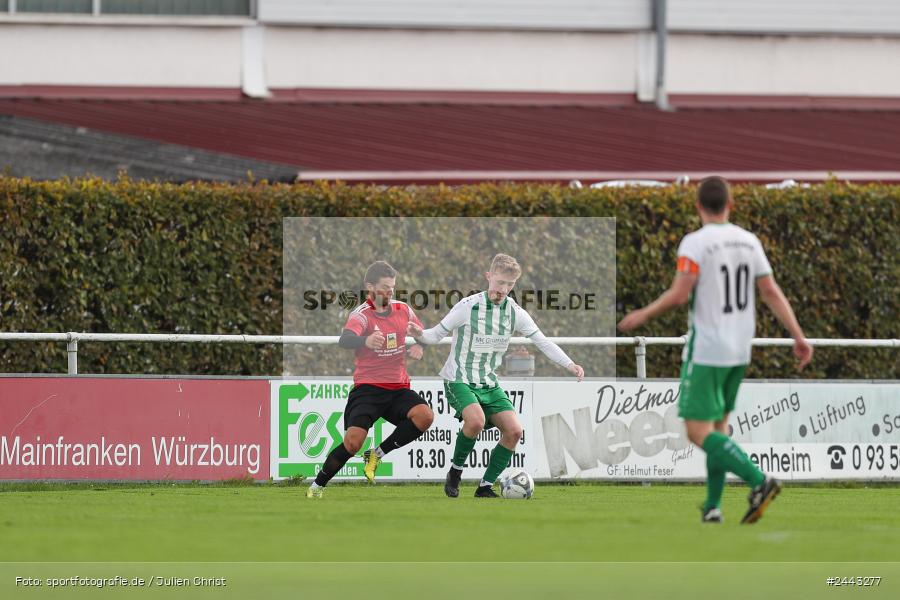 Sportgelände, Gössenheim, 05.10.2024, sport, action, Fussball, BFV, 13. Spieltag, Kreiskalsse Würzburg Gr. 3, SVA, FCG, SV Altfeld, FC Gössenheim - Bild-ID: 2443277