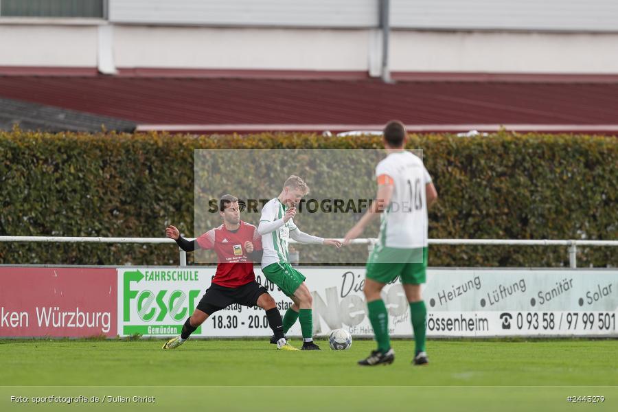 Sportgelände, Gössenheim, 05.10.2024, sport, action, Fussball, BFV, 13. Spieltag, Kreiskalsse Würzburg Gr. 3, SVA, FCG, SV Altfeld, FC Gössenheim - Bild-ID: 2443279