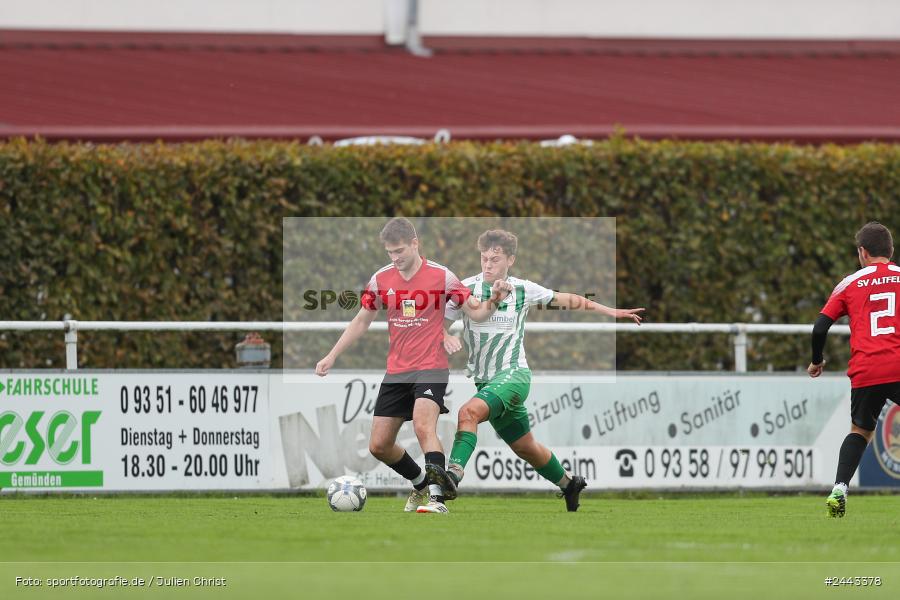 Sportgelände, Gössenheim, 05.10.2024, sport, action, Fussball, BFV, 13. Spieltag, Kreiskalsse Würzburg Gr. 3, SVA, FCG, SV Altfeld, FC Gössenheim - Bild-ID: 2443378 Sportgelände, Gössenheim, 05.10.2024, sport, action, Fussball, BFV, 13. Spieltag, Kreiskalsse Würzburg Gr. 3, SVA, FCG, SV Altfeld, FC Gössenheim - Bild-ID: 2443378