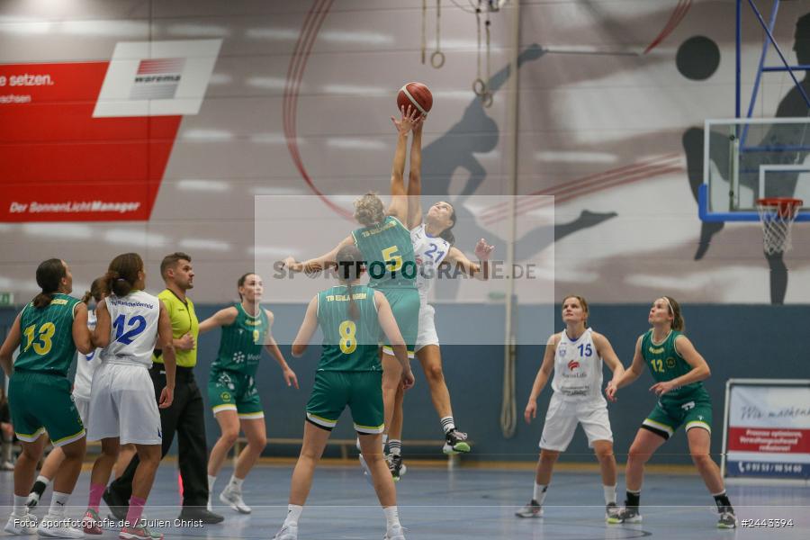 Hans-Wilhelm-Renkhoff Halle, Marktheidenfeld, 05.10.2024, sport, action, Basketball, RLS, 2. Spieltag, Regionalliga Damen HR-Nord, TBE, TVM, TB Erlangen, TV Marktheidenfeld - Bild-ID: 2443394