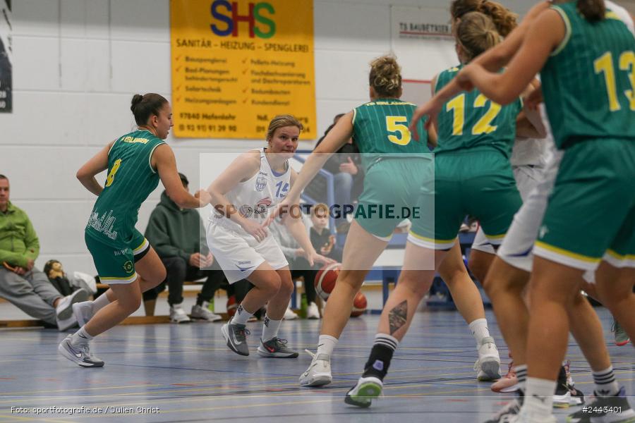 Hans-Wilhelm-Renkhoff Halle, Marktheidenfeld, 05.10.2024, sport, action, Basketball, RLS, 2. Spieltag, Regionalliga Damen HR-Nord, TBE, TVM, TB Erlangen, TV Marktheidenfeld - Bild-ID: 2443401