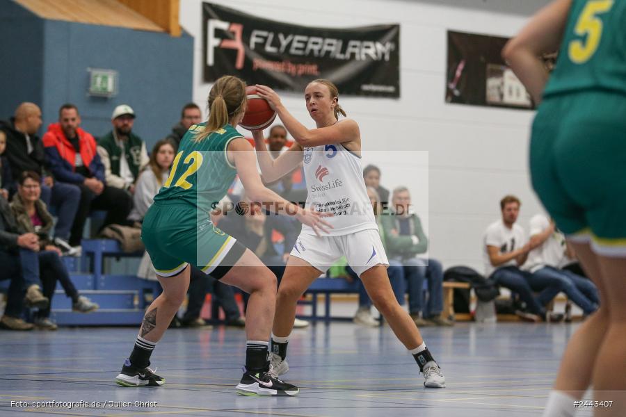Hans-Wilhelm-Renkhoff Halle, Marktheidenfeld, 05.10.2024, sport, action, Basketball, RLS, 2. Spieltag, Regionalliga Damen HR-Nord, TBE, TVM, TB Erlangen, TV Marktheidenfeld - Bild-ID: 2443407