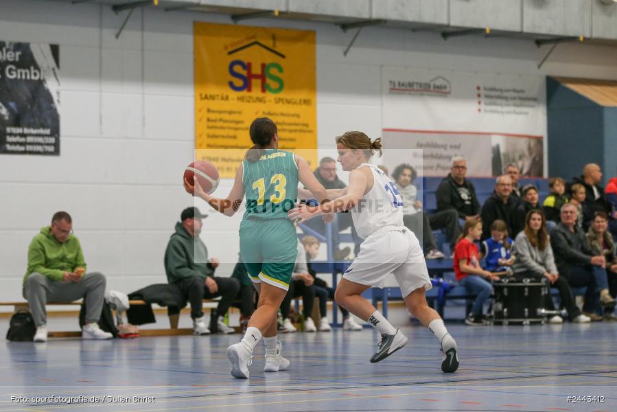 Hans-Wilhelm-Renkhoff Halle, Marktheidenfeld, 05.10.2024, sport, action, Basketball, RLS, 2. Spieltag, Regionalliga Damen HR-Nord, TBE, TVM, TB Erlangen, TV Marktheidenfeld - Bild-ID: 2443412