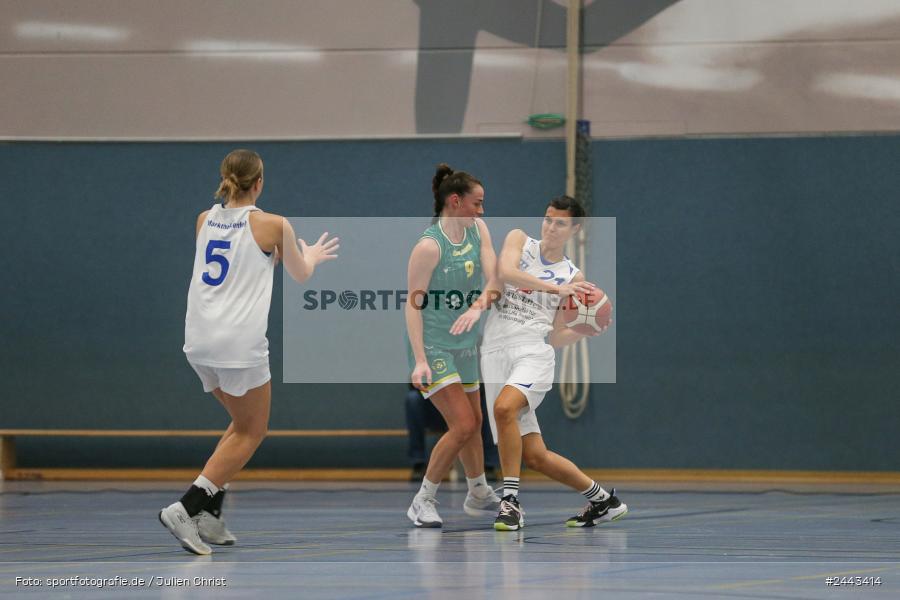 Hans-Wilhelm-Renkhoff Halle, Marktheidenfeld, 05.10.2024, sport, action, Basketball, RLS, 2. Spieltag, Regionalliga Damen HR-Nord, TBE, TVM, TB Erlangen, TV Marktheidenfeld - Bild-ID: 2443414