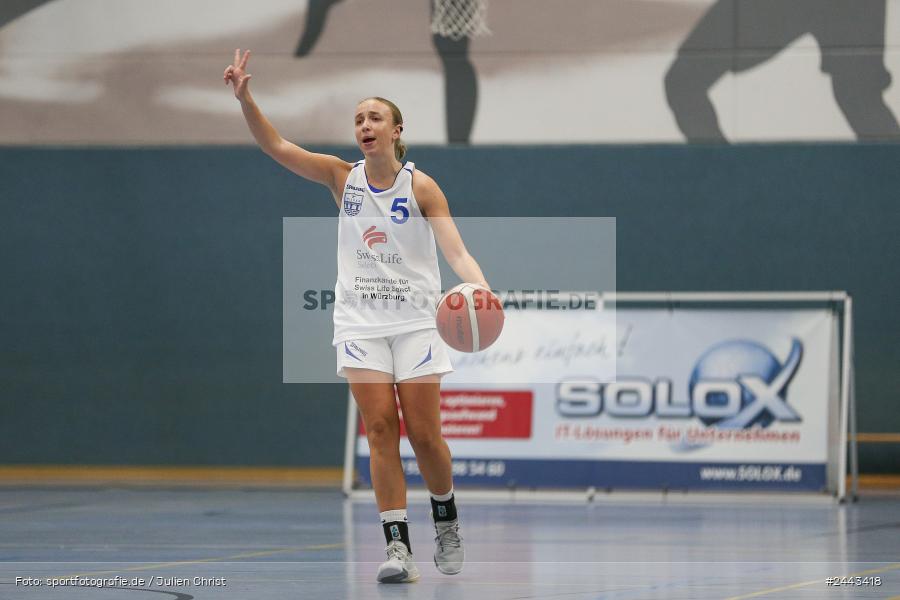 Hans-Wilhelm-Renkhoff Halle, Marktheidenfeld, 05.10.2024, sport, action, Basketball, RLS, 2. Spieltag, Regionalliga Damen HR-Nord, TBE, TVM, TB Erlangen, TV Marktheidenfeld - Bild-ID: 2443418