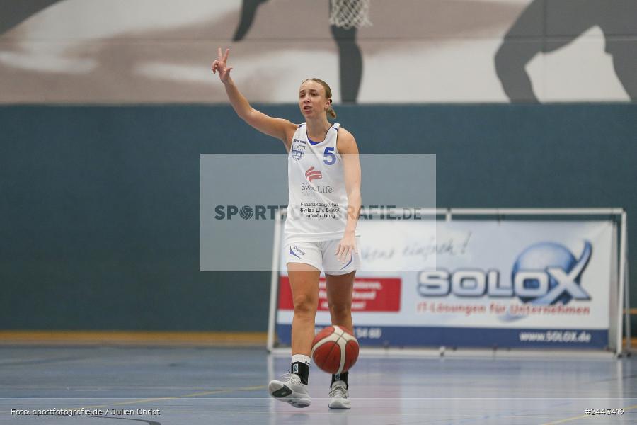 Hans-Wilhelm-Renkhoff Halle, Marktheidenfeld, 05.10.2024, sport, action, Basketball, RLS, 2. Spieltag, Regionalliga Damen HR-Nord, TBE, TVM, TB Erlangen, TV Marktheidenfeld - Bild-ID: 2443419
