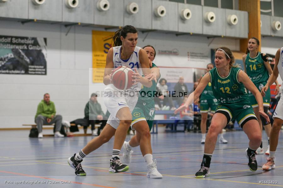Hans-Wilhelm-Renkhoff Halle, Marktheidenfeld, 05.10.2024, sport, action, Basketball, RLS, 2. Spieltag, Regionalliga Damen HR-Nord, TBE, TVM, TB Erlangen, TV Marktheidenfeld - Bild-ID: 2443420