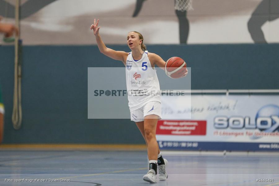 Hans-Wilhelm-Renkhoff Halle, Marktheidenfeld, 05.10.2024, sport, action, Basketball, RLS, 2. Spieltag, Regionalliga Damen HR-Nord, TBE, TVM, TB Erlangen, TV Marktheidenfeld - Bild-ID: 2443421