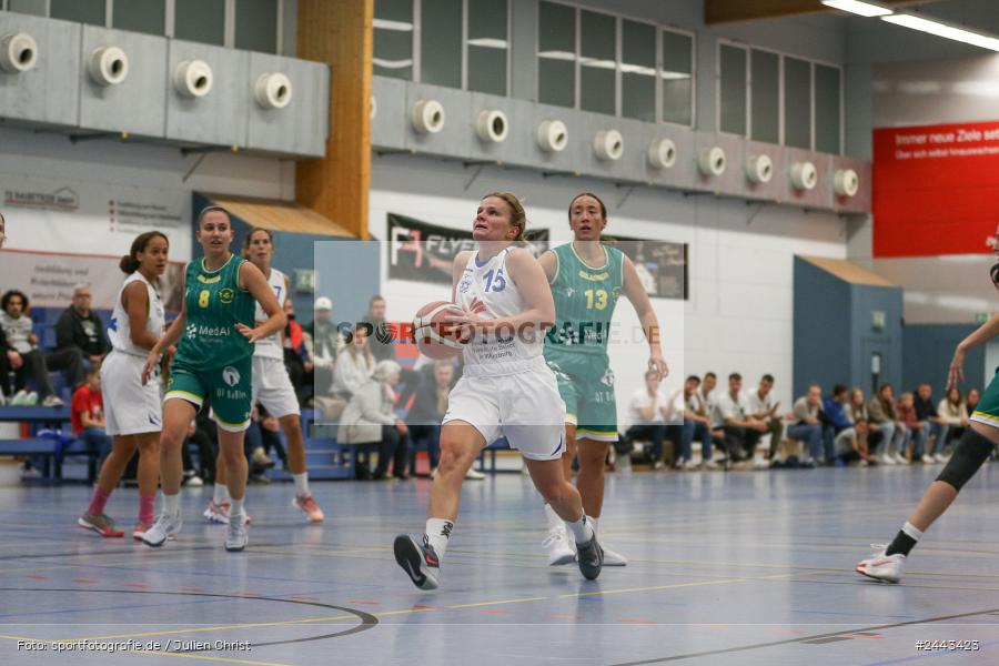 Hans-Wilhelm-Renkhoff Halle, Marktheidenfeld, 05.10.2024, sport, action, Basketball, RLS, 2. Spieltag, Regionalliga Damen HR-Nord, TBE, TVM, TB Erlangen, TV Marktheidenfeld - Bild-ID: 2443423