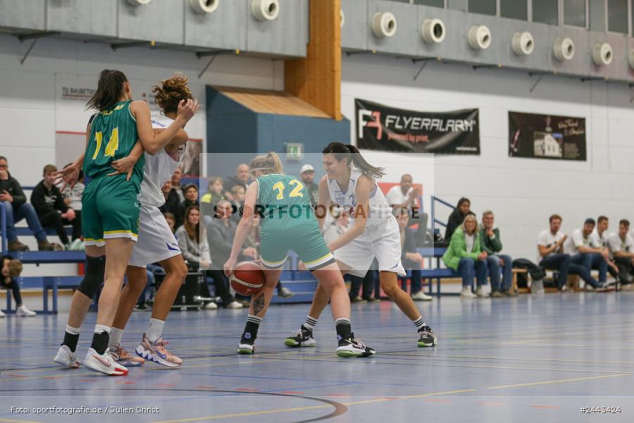 Hans-Wilhelm-Renkhoff Halle, Marktheidenfeld, 05.10.2024, sport, action, Basketball, RLS, 2. Spieltag, Regionalliga Damen HR-Nord, TBE, TVM, TB Erlangen, TV Marktheidenfeld - Bild-ID: 2443424