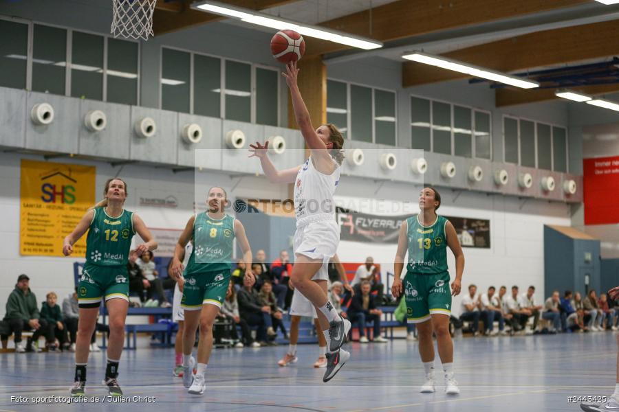 Hans-Wilhelm-Renkhoff Halle, Marktheidenfeld, 05.10.2024, sport, action, Basketball, RLS, 2. Spieltag, Regionalliga Damen HR-Nord, TBE, TVM, TB Erlangen, TV Marktheidenfeld - Bild-ID: 2443425