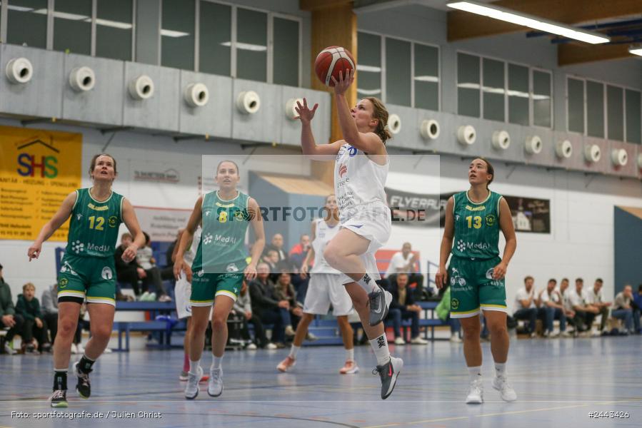 Hans-Wilhelm-Renkhoff Halle, Marktheidenfeld, 05.10.2024, sport, action, Basketball, RLS, 2. Spieltag, Regionalliga Damen HR-Nord, TBE, TVM, TB Erlangen, TV Marktheidenfeld - Bild-ID: 2443426
