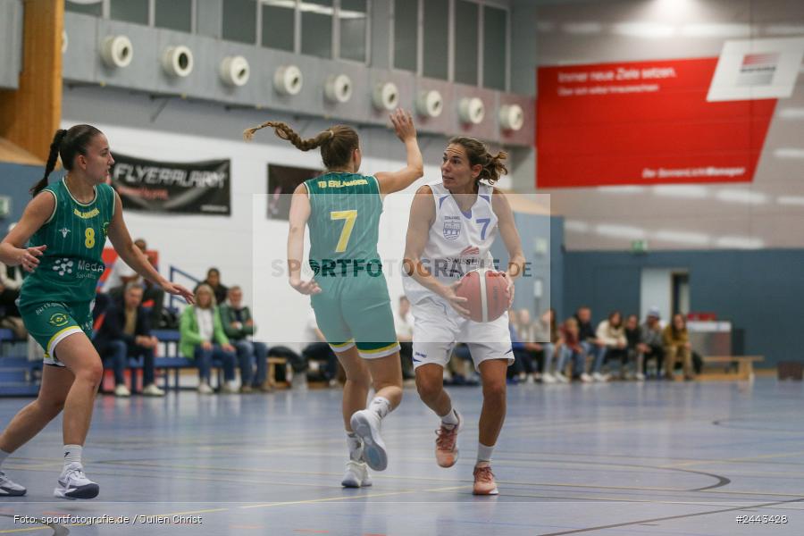 Hans-Wilhelm-Renkhoff Halle, Marktheidenfeld, 05.10.2024, sport, action, Basketball, RLS, 2. Spieltag, Regionalliga Damen HR-Nord, TBE, TVM, TB Erlangen, TV Marktheidenfeld - Bild-ID: 2443428