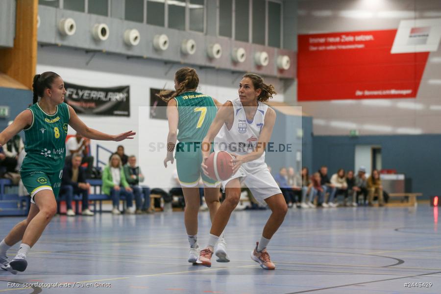 Hans-Wilhelm-Renkhoff Halle, Marktheidenfeld, 05.10.2024, sport, action, Basketball, RLS, 2. Spieltag, Regionalliga Damen HR-Nord, TBE, TVM, TB Erlangen, TV Marktheidenfeld - Bild-ID: 2443429