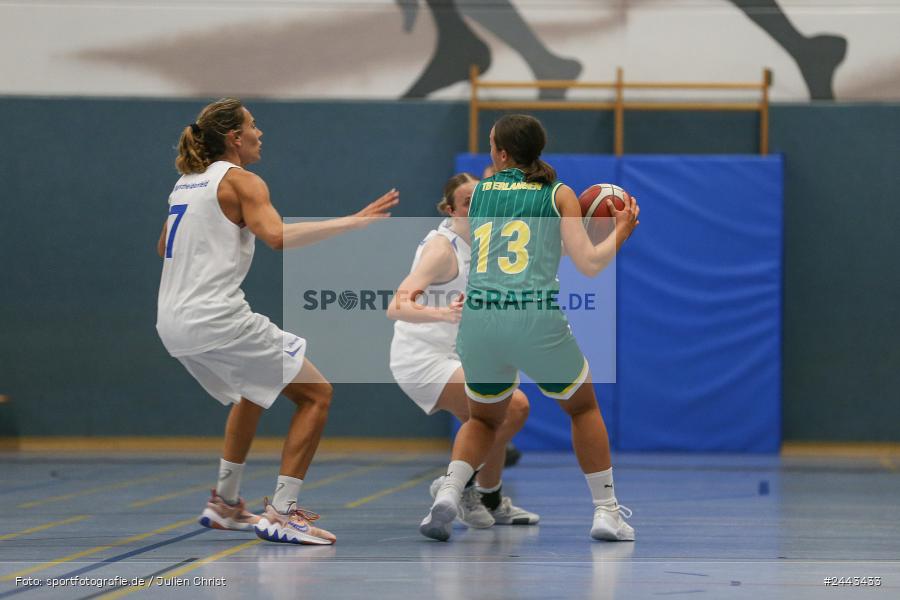 Hans-Wilhelm-Renkhoff Halle, Marktheidenfeld, 05.10.2024, sport, action, Basketball, RLS, 2. Spieltag, Regionalliga Damen HR-Nord, TBE, TVM, TB Erlangen, TV Marktheidenfeld - Bild-ID: 2443433