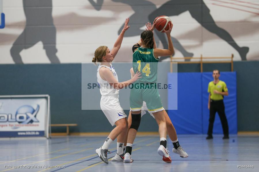 Hans-Wilhelm-Renkhoff Halle, Marktheidenfeld, 05.10.2024, sport, action, Basketball, RLS, 2. Spieltag, Regionalliga Damen HR-Nord, TBE, TVM, TB Erlangen, TV Marktheidenfeld - Bild-ID: 2443448