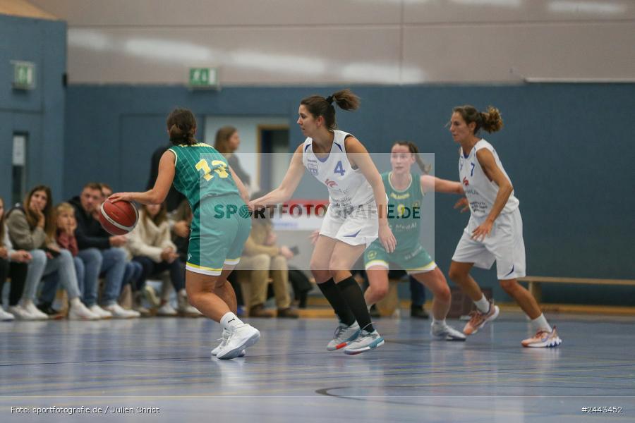 Hans-Wilhelm-Renkhoff Halle, Marktheidenfeld, 05.10.2024, sport, action, Basketball, RLS, 2. Spieltag, Regionalliga Damen HR-Nord, TBE, TVM, TB Erlangen, TV Marktheidenfeld - Bild-ID: 2443452