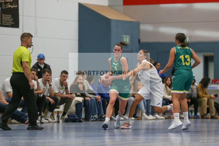 Hans-Wilhelm-Renkhoff Halle, Marktheidenfeld, 05.10.2024, sport, action, Basketball, RLS, 2. Spieltag, Regionalliga Damen HR-Nord, TBE, TVM, TB Erlangen, TV Marktheidenfeld - Bild-ID: 2443455