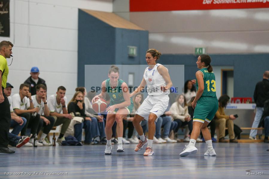 Hans-Wilhelm-Renkhoff Halle, Marktheidenfeld, 05.10.2024, sport, action, Basketball, RLS, 2. Spieltag, Regionalliga Damen HR-Nord, TBE, TVM, TB Erlangen, TV Marktheidenfeld - Bild-ID: 2443457