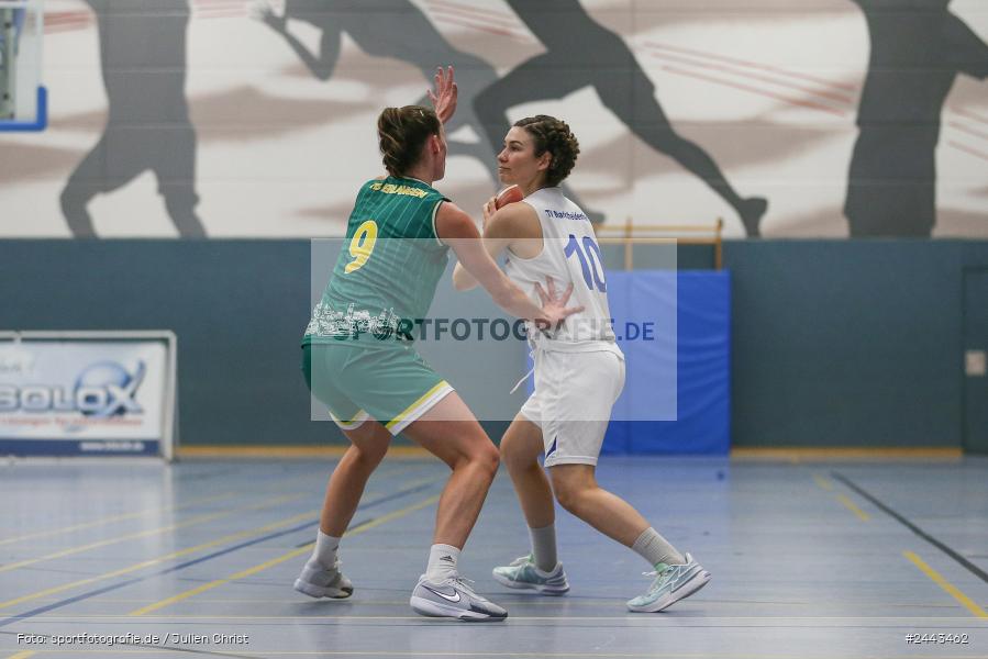 Hans-Wilhelm-Renkhoff Halle, Marktheidenfeld, 05.10.2024, sport, action, Basketball, RLS, 2. Spieltag, Regionalliga Damen HR-Nord, TBE, TVM, TB Erlangen, TV Marktheidenfeld - Bild-ID: 2443462