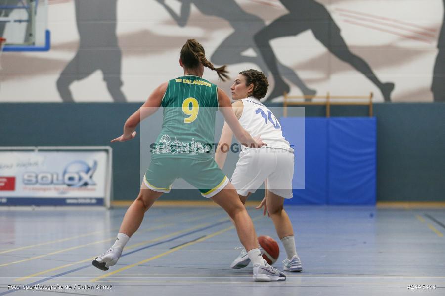 Hans-Wilhelm-Renkhoff Halle, Marktheidenfeld, 05.10.2024, sport, action, Basketball, RLS, 2. Spieltag, Regionalliga Damen HR-Nord, TBE, TVM, TB Erlangen, TV Marktheidenfeld - Bild-ID: 2443464