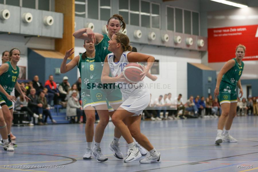 Hans-Wilhelm-Renkhoff Halle, Marktheidenfeld, 05.10.2024, sport, action, Basketball, RLS, 2. Spieltag, Regionalliga Damen HR-Nord, TBE, TVM, TB Erlangen, TV Marktheidenfeld - Bild-ID: 2443515
