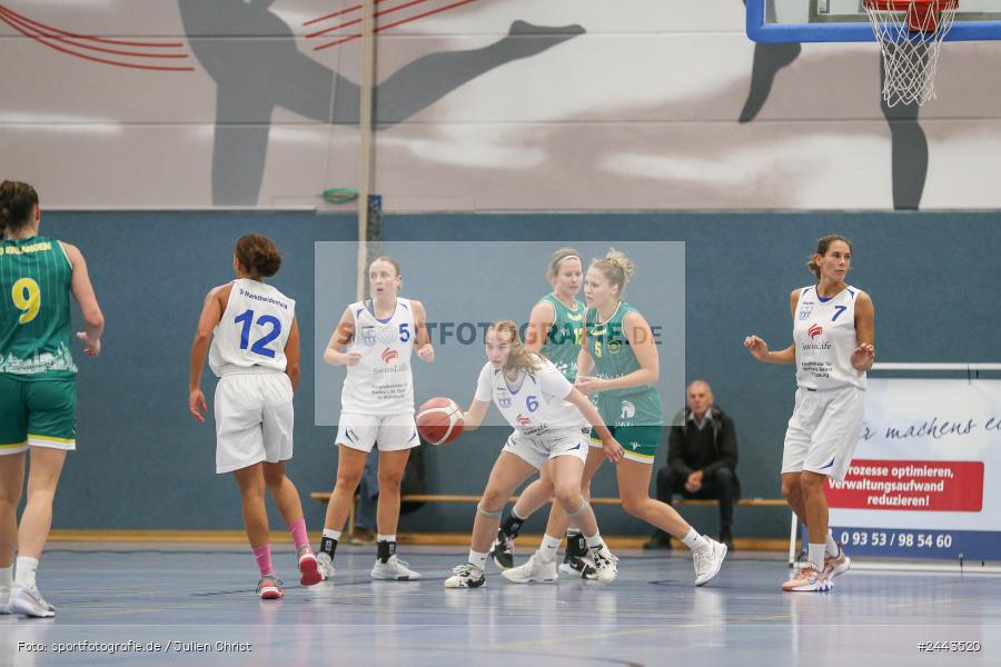 Hans-Wilhelm-Renkhoff Halle, Marktheidenfeld, 05.10.2024, sport, action, Basketball, RLS, 2. Spieltag, Regionalliga Damen HR-Nord, TBE, TVM, TB Erlangen, TV Marktheidenfeld - Bild-ID: 2443520