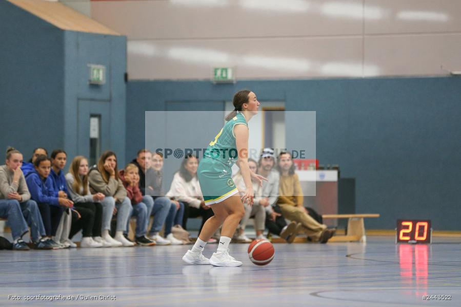Hans-Wilhelm-Renkhoff Halle, Marktheidenfeld, 05.10.2024, sport, action, Basketball, RLS, 2. Spieltag, Regionalliga Damen HR-Nord, TBE, TVM, TB Erlangen, TV Marktheidenfeld - Bild-ID: 2443522