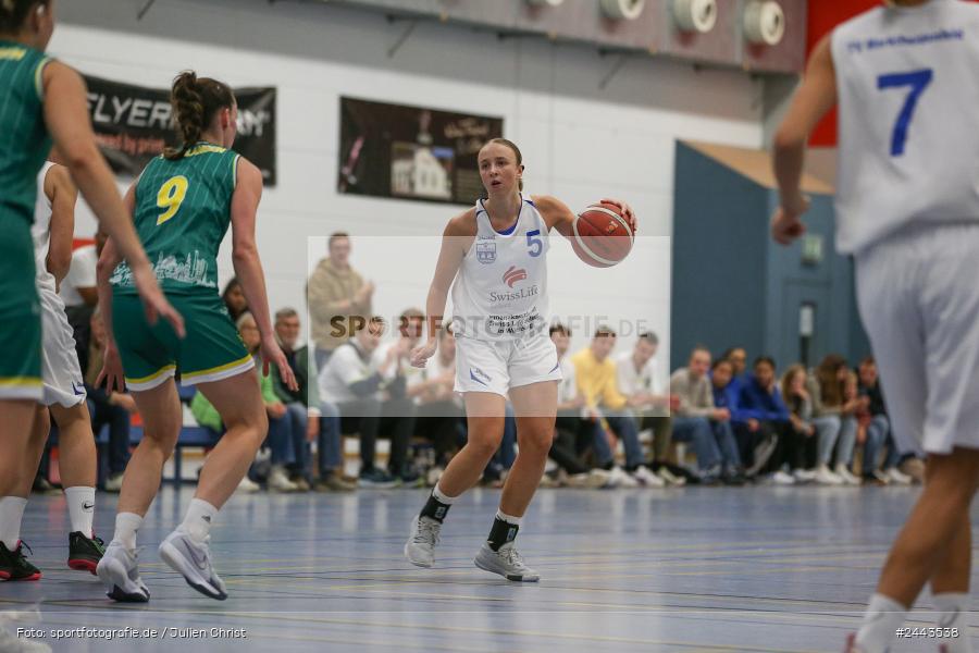 Hans-Wilhelm-Renkhoff Halle, Marktheidenfeld, 05.10.2024, sport, action, Basketball, RLS, 2. Spieltag, Regionalliga Damen HR-Nord, TBE, TVM, TB Erlangen, TV Marktheidenfeld - Bild-ID: 2443538