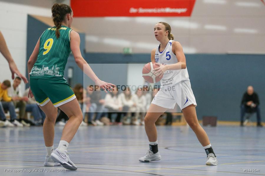 Hans-Wilhelm-Renkhoff Halle, Marktheidenfeld, 05.10.2024, sport, action, Basketball, RLS, 2. Spieltag, Regionalliga Damen HR-Nord, TBE, TVM, TB Erlangen, TV Marktheidenfeld - Bild-ID: 2443541
