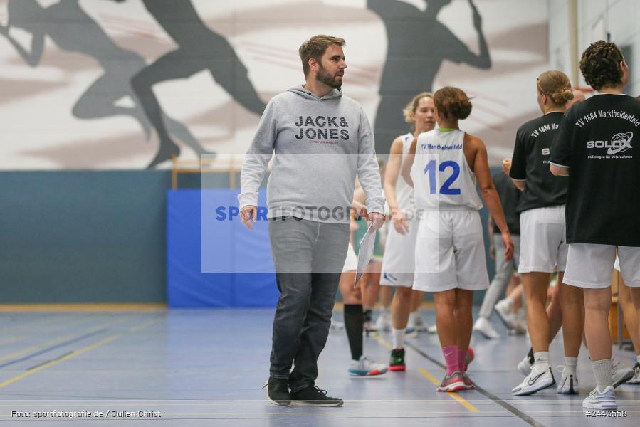 Hans-Wilhelm-Renkhoff Halle, Marktheidenfeld, 05.10.2024, sport, action, Basketball, RLS, 2. Spieltag, Regionalliga Damen HR-Nord, TBE, TVM, TB Erlangen, TV Marktheidenfeld - Bild-ID: 2443558