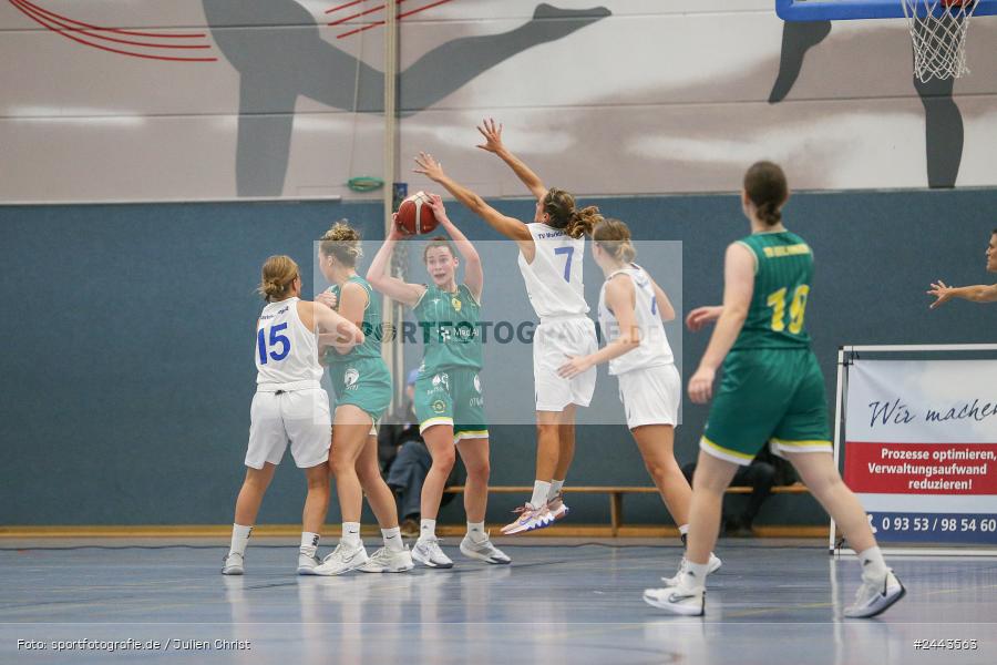 Hans-Wilhelm-Renkhoff Halle, Marktheidenfeld, 05.10.2024, sport, action, Basketball, RLS, 2. Spieltag, Regionalliga Damen HR-Nord, TBE, TVM, TB Erlangen, TV Marktheidenfeld - Bild-ID: 2443563