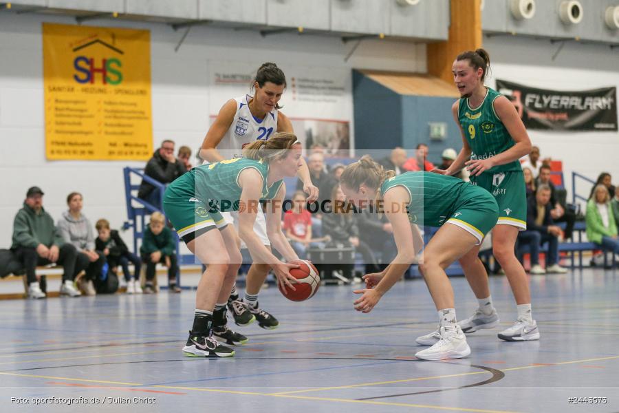 Hans-Wilhelm-Renkhoff Halle, Marktheidenfeld, 05.10.2024, sport, action, Basketball, RLS, 2. Spieltag, Regionalliga Damen HR-Nord, TBE, TVM, TB Erlangen, TV Marktheidenfeld - Bild-ID: 2443573